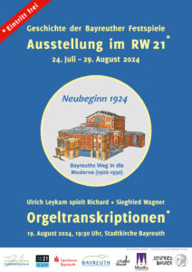 Ausstellung im RW21 und Orgelkonzert in der Stadtkirche