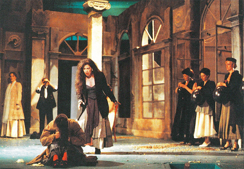 SCHWARZSCHWANENREICH, Rudolstadt 1993, Inszenierung: Konstanze Lauterbach