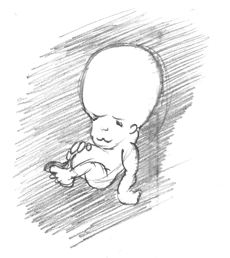 Entwurf der Kobold-Puppe, Achim Bahr (2005)
