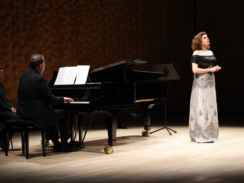 Nadja Kristi (Sopran), David Robert Coleman (Flügel), Christian Biskup (Assistenz)